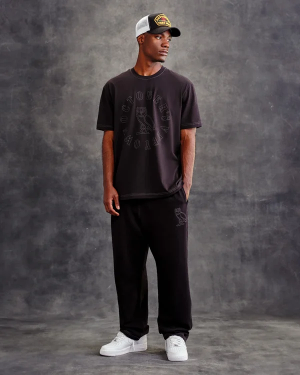 TONAL STITCH OVO T-SHIRT