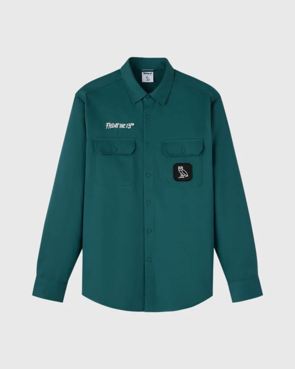FRIDAY THE 13TH 3D WORK SHIRT